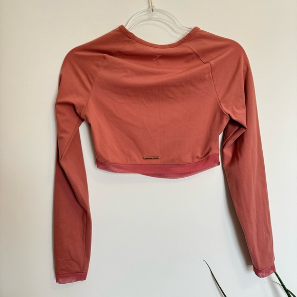 NWT Gymshark x Whitney Simmons V1 Long Sleeve Moab Long Sleeve Crop Top - Picture 12 of 15